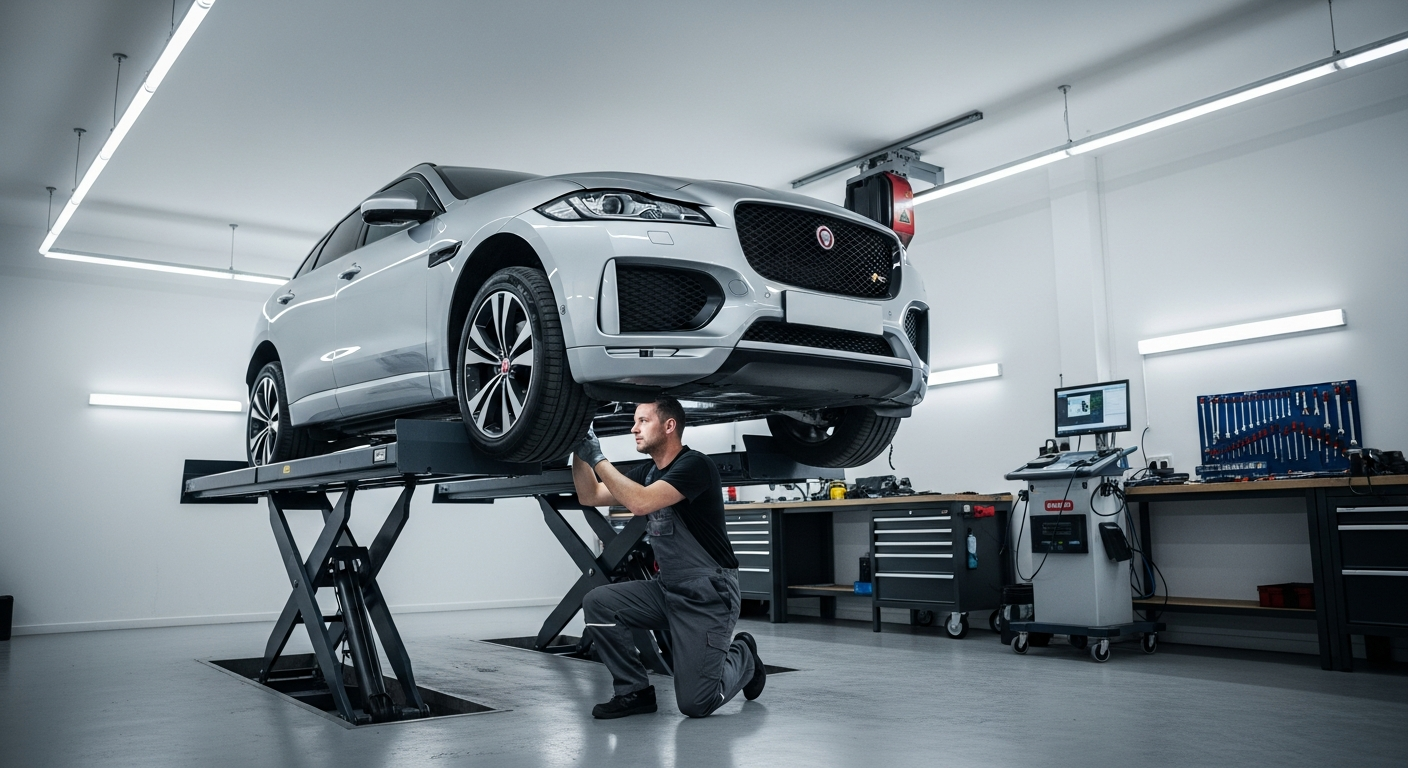 Jaguar F-Pace specialist repairs and servicing Central Scotland